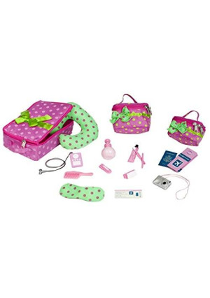 Our Generation Luggage And Travel Set For 18" Dolls