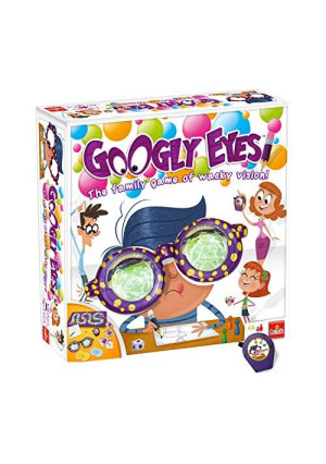 Goliath Games Googly Eyes Game - Family Drawing Game with Crazy, Vision-Altering Glasses