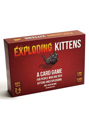 Exploding Kittens LLC Exploding Kittens: A Card Game About Kittens and Explosions and Sometimes Goats