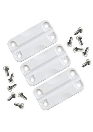 Igloo Cooler Plastic Hinges for Ice Chests (Set of 3) Replacement Part 24012