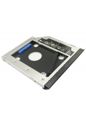 Nimitz 2nd HDD SSD Hard Drive Caddy Adapter for Dell E6430 E6530 E6420 E6520 E6320 E6330 Modular Bay with Ejector