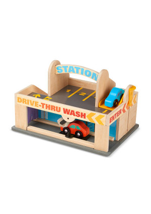 Melissa & Doug Service Station Parking Garage