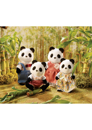 Calico Critters Wilder Panda Bear Family