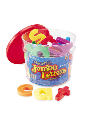 Learning Resources Jumbo Magnetic Letters