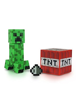 Minecraft Core Creeper Action Figure with Accessory