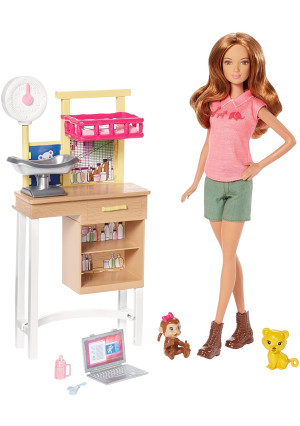 Barbie Zoo Doctor Playset