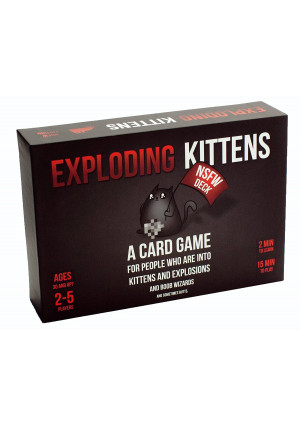 Exploding Kittens LLC Exploding Kittens: NSFW Edition (Explicit Content - ADULTS ONLY!)
