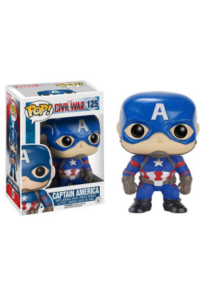 Funko POP Marvel: Captain America 3: Civil War Action Figure - Captain America