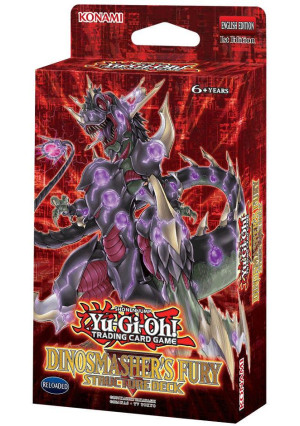 Konami Yu-Gi-Oh! Dinosmasher's Fury Structure Deck Card Game