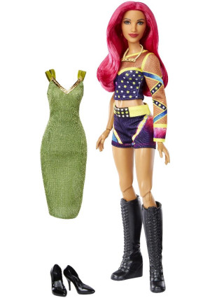 WWE Superstars 12 inch Action Figure with Fashion Accessory - Sasha Banks