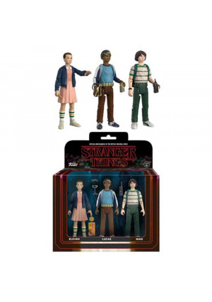 Funko Stranger Things 3.75 inch Action Figures - Eleven, Lucas and Mike