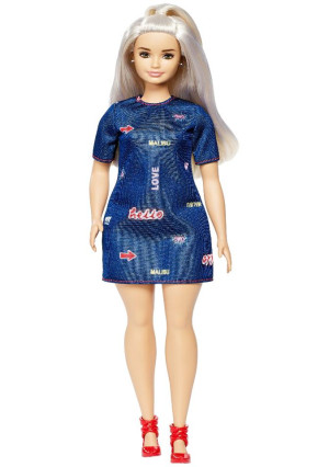 Barbie Fashionistas Doll - Just Sayin' Doll and Curvy Body Doll