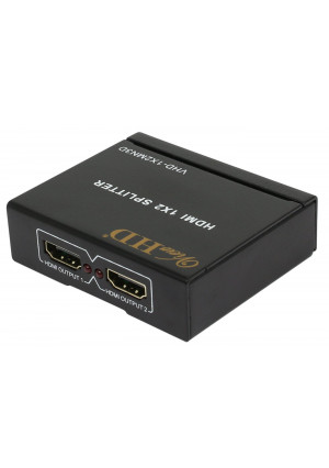 ViewHD 2 Port 1x2 Powered HDMI Mini Splitter for 1080P and 3D | Model: VHD-1X2MN3D