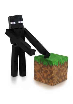 Minecraft Core Enderman Action Figure with Accessory