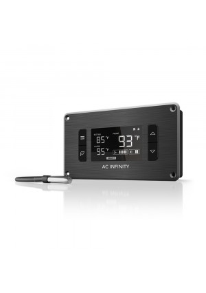 AC Infinity CONTROLLER 2, Fan Thermostat and Speed Controller, for Home Theater AV Media Cabinet Cooling