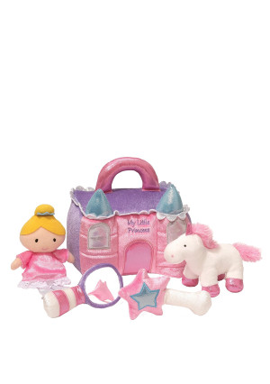 Gund Baby Princess Castle Playset Toy, 8" 