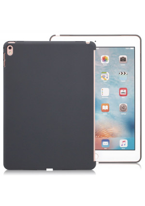 iPad Pro 9.7 Inch Charcoal Gray Back Case - Companion Cover - Perfect match for smart keyboard.