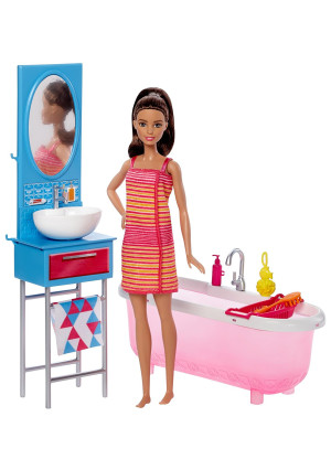 Barbie Bathroom and Doll