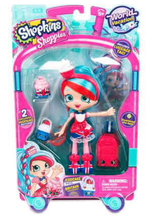 Shopkins World Vacation (Europe) Shoppies Doll - Jessicake