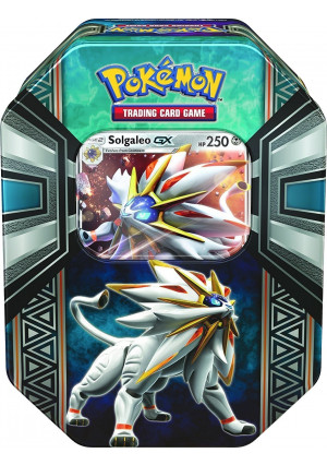 Pokemon TCG: Legends of Alola Solgaleo GX Tin