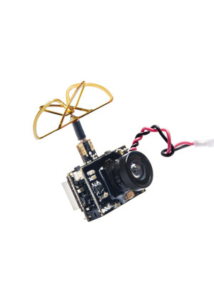 AKK 40CH 5.8G 0/25mW/50mW/200mW Switchable VTX, 600TVL 1/3 CMOS Micro AIO FPV Camera for FPV Drone (Model A53)