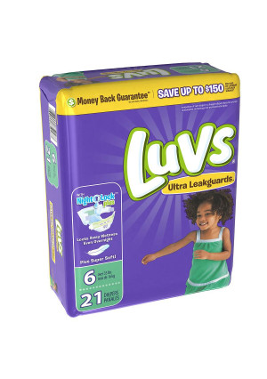 Luvs Ultra Leakguards Diapers Size 6