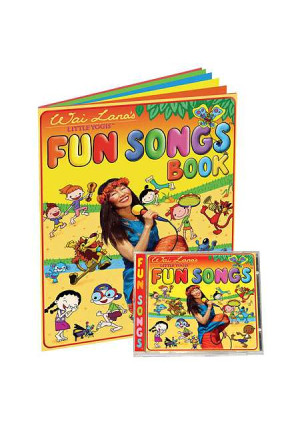 Wai Lana Little Yogis Fun Songs CD & Lyrics Book