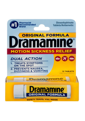 Dramamine Motion Sickness Relief Tablets