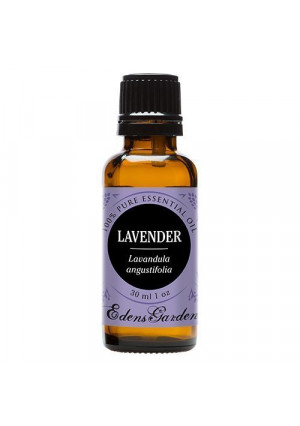 Lavender Essential Oil (100% Pure, Undiluted Therapeutic/ Best Grade ) High Quality Premium Aromatherapy Oils by Edens Garden- 30 ml