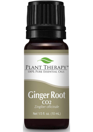 Plant Therapy Ginger Root CO2 Extract. 100% Pure, Undiluted, Therapeutic Grade . 10 ml (1/3 oz).