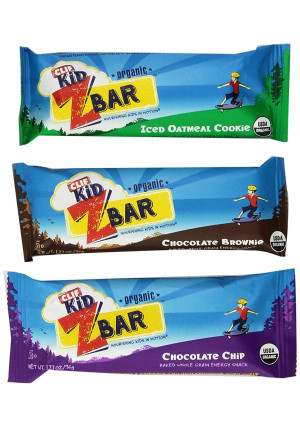 CLIF Kids Zbar Variety Pack, 1.27 oz, 36 Count