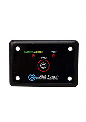 Aims Power REMOTEHF Flush Mount Power Inverter Remote On/Off Switch
