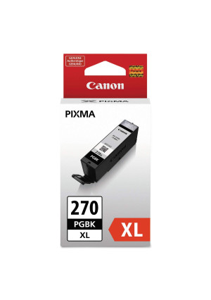 Canon 0319C001 0319C001 (PGI-270XL) High-Yield Ink Pigment Black