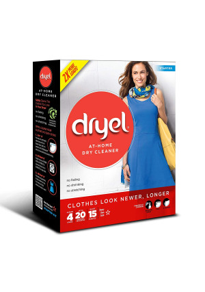 Dryel At-Home Dry Cleaner Starter Kit - 4 Loads