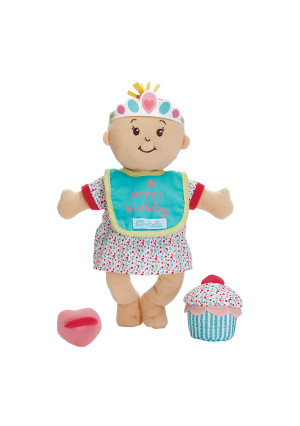 Manhattan Toy Wee Baby Stella Sweet Scents 12" Soft Baby Doll and Birthday Set