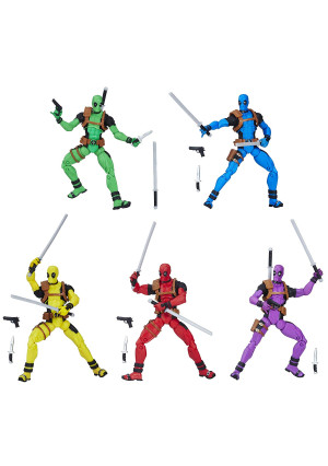 Marvel Legends Deadpool's Rainbow Squad 5-Pack