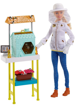 Barbie Beekeeper Playset, Blonde