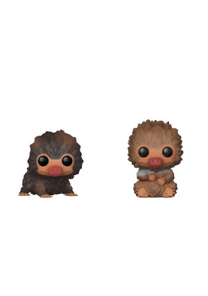 Funko Pop Movies: Fantastic Beasts 2 Crimes of Grindelwald - Baby Niffler (Brown and Tan) 2-Pack