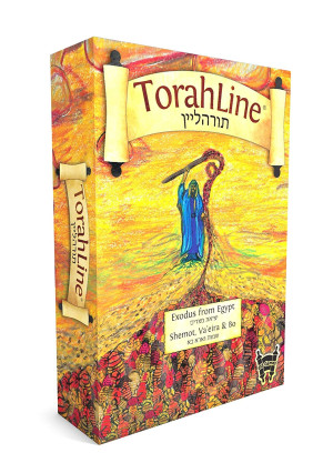 TorahLine Game - Fun Jewish/Torah Learning (English/Hebrew 2nd Ed.)