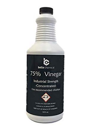 75% Pure Vinegar - Concentrated Industrial Grade  32oz PACKAGING MAY VERY