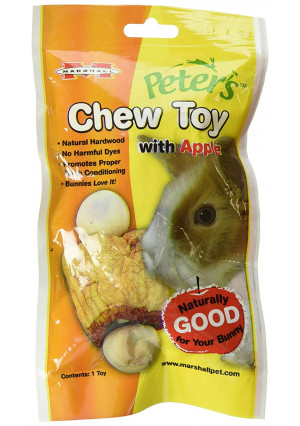 Peter's Chew Toy for Rabbits and Small Animals, Apple