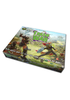 Quirky Engine Entertainment Trash War  Hilarious Medieval Junk Yard Battle Card Game - Easy to Play for 2 to 5 Players