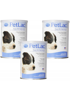 PetLac Milk Powder for Puppies, 10.5-Ounce Each (3 Pack)