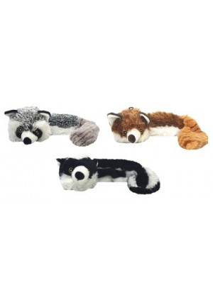 Multipet Bouncy Burrow Buddies Assorted 3 Pack, 20 Inches each