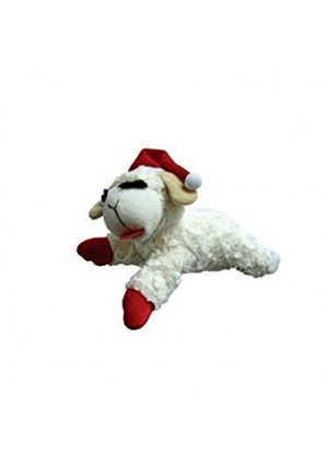 Multipet Holiday Lambchop Toy 6", Small