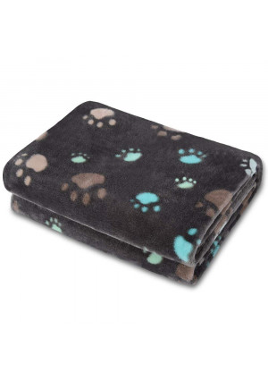 Allisandro Super Soft and Fluffy Dog Cat Puppy Blanket,Total 4 Sizes for Small Medium Large Pet