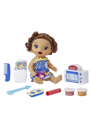 Baby Alive Snackin' Treats Baby (Brown Curly Hair)