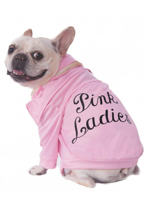 Rubies Grease Pink Ladies Pet Costume Jacket