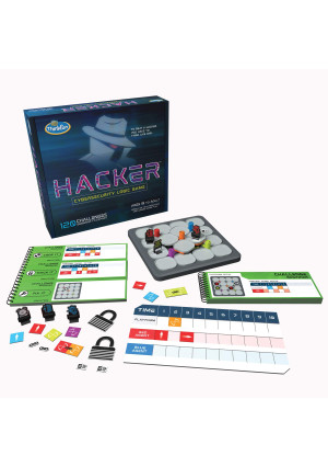 ThinkFun Hacker Cybersecurity Coding Game and STEM Toy for Boys and Girls Age 10 and Up