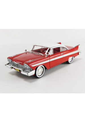 1958 Plymouth Fury Red Christine (1983) Movie 1/24 Diecast Model Car by Greenlight 84071
